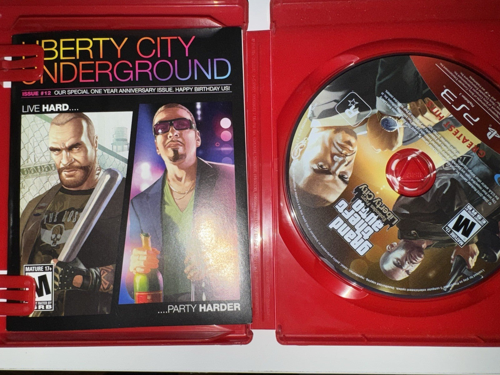 Grand Theft Auto: Episodes from Liberty City (Sony Playstation 3 PS3, 2010)