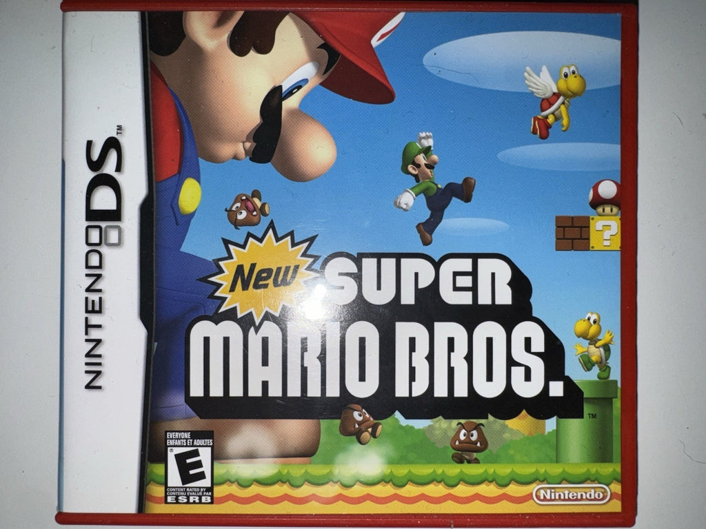 New Super Mario Bros. (Nintendo DS, 2006) CIB COMPLETE DS