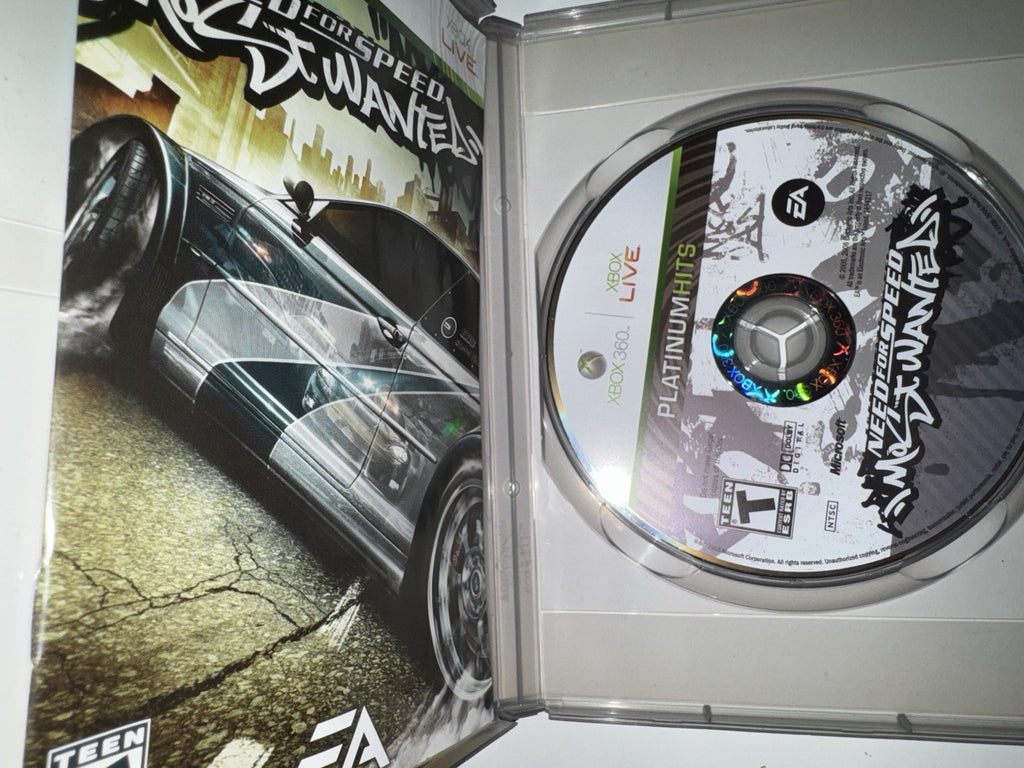 Need for Speed: Most Wanted (Microsoft Xbox 360) CIB COMPLETE + MANUAL XB360