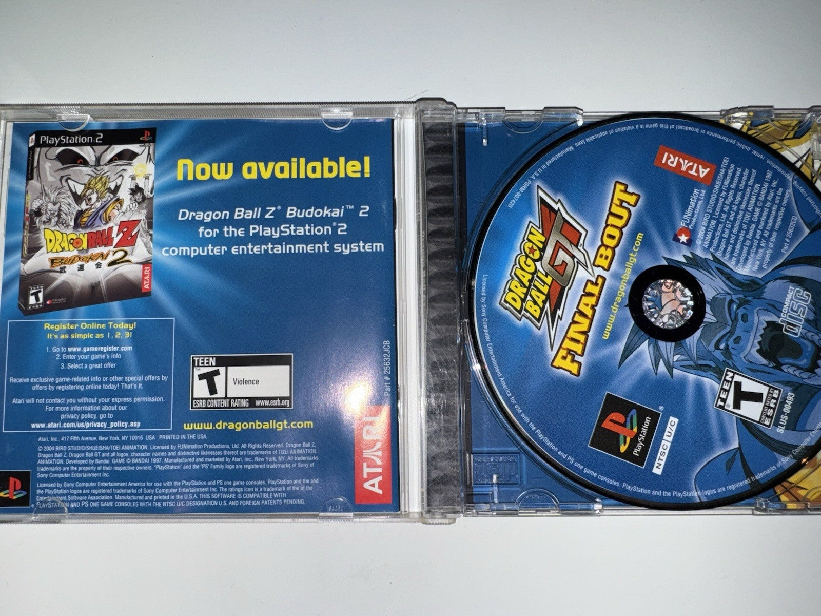 Dragon Ball GT: Final Bout (Sony PlayStation 1, 1997) CIB COMPLETE +MANUAL PS1