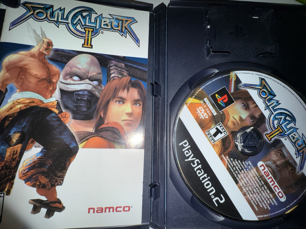 Soul Calibur II 2 (Sony PlayStation 2, 2003) PS2 CIB COMPLETE