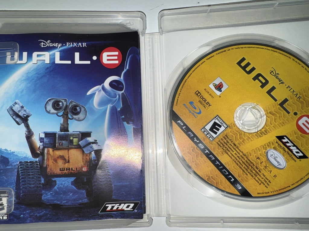 WALL-E (Sony PlayStation 3, 2008) COMPLETE CIB PS3