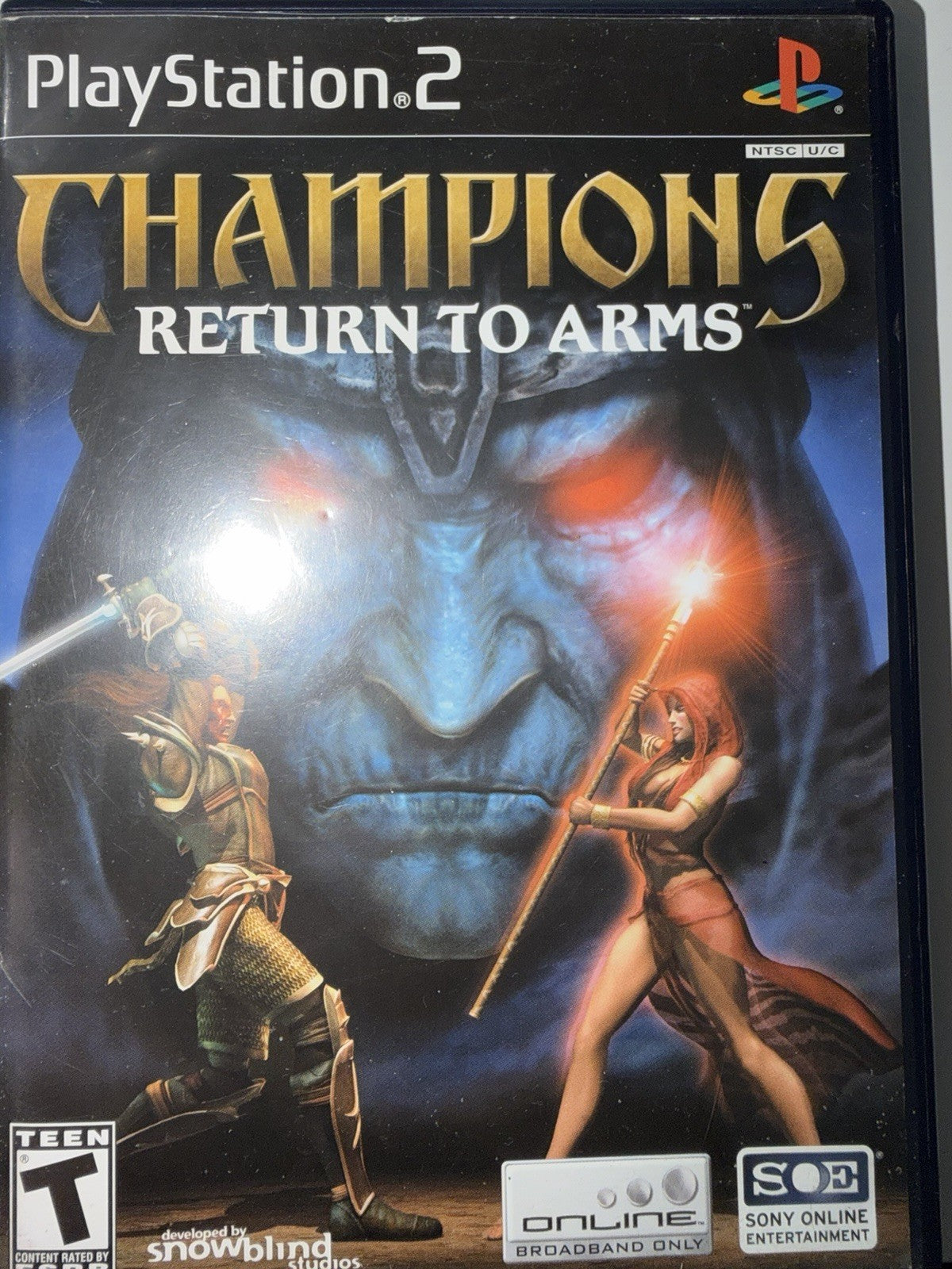 Champions: Return to Arms (Sony PlayStation 2, 2005) PS2
