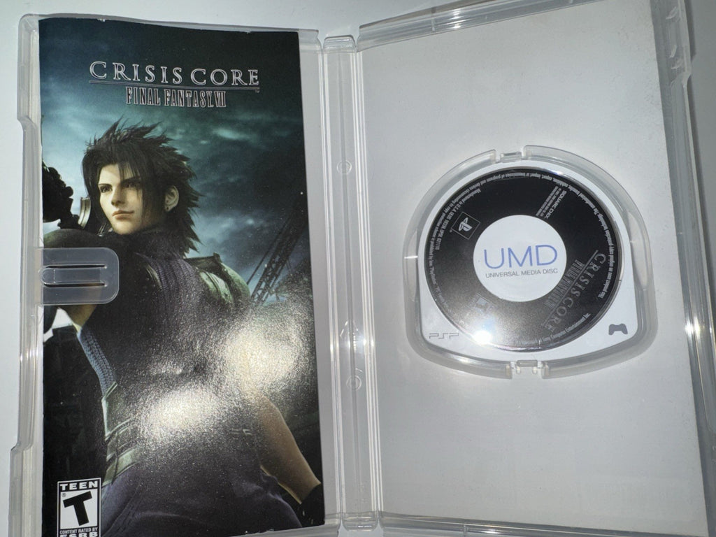 Crisis Core: Final Fantasy VII 7 (Sony PSP, 2008) CIB COMPLETE PSP