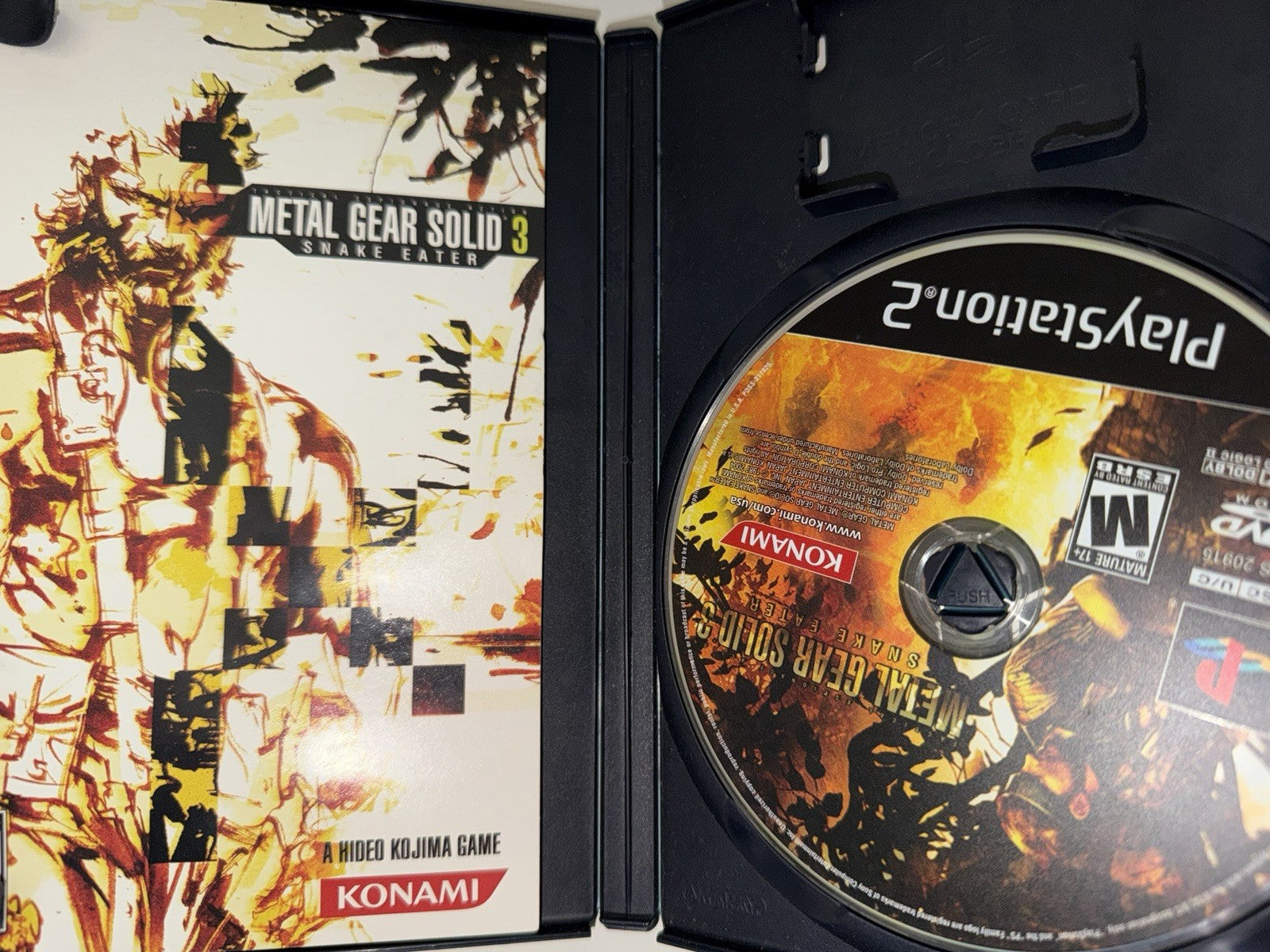Metal Gear Solid 3: Snake Eater (Sony PlayStation 2, 2004) CIB COMPLETE PS2