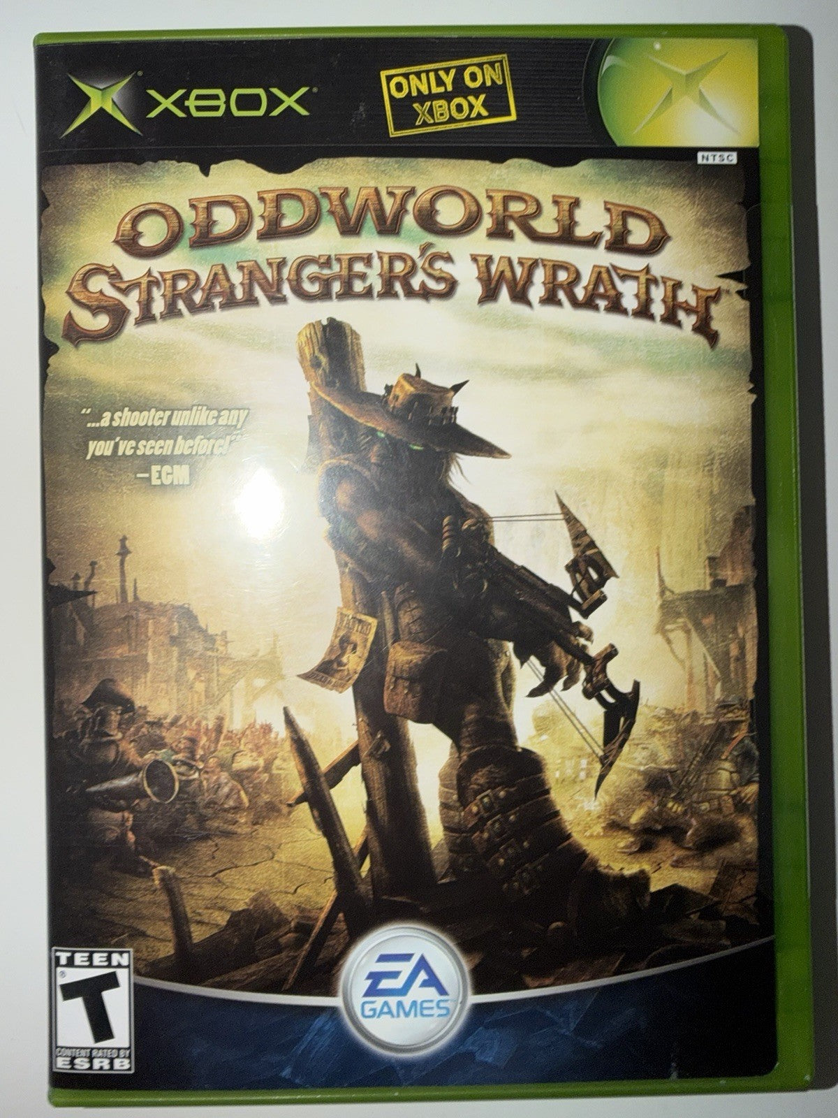 Oddworld: Stranger's Wrath (Microsoft Xbox, 2005) CIB COMPLETE OG XBOX