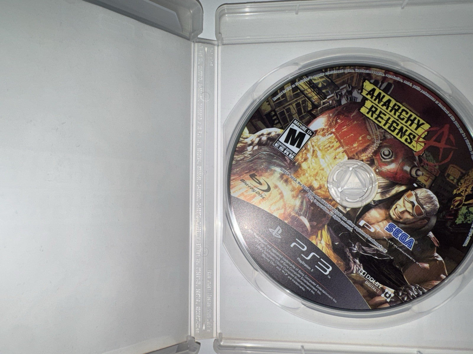 Anarchy Reigns (Sony PlayStation 3, 2013) PS3