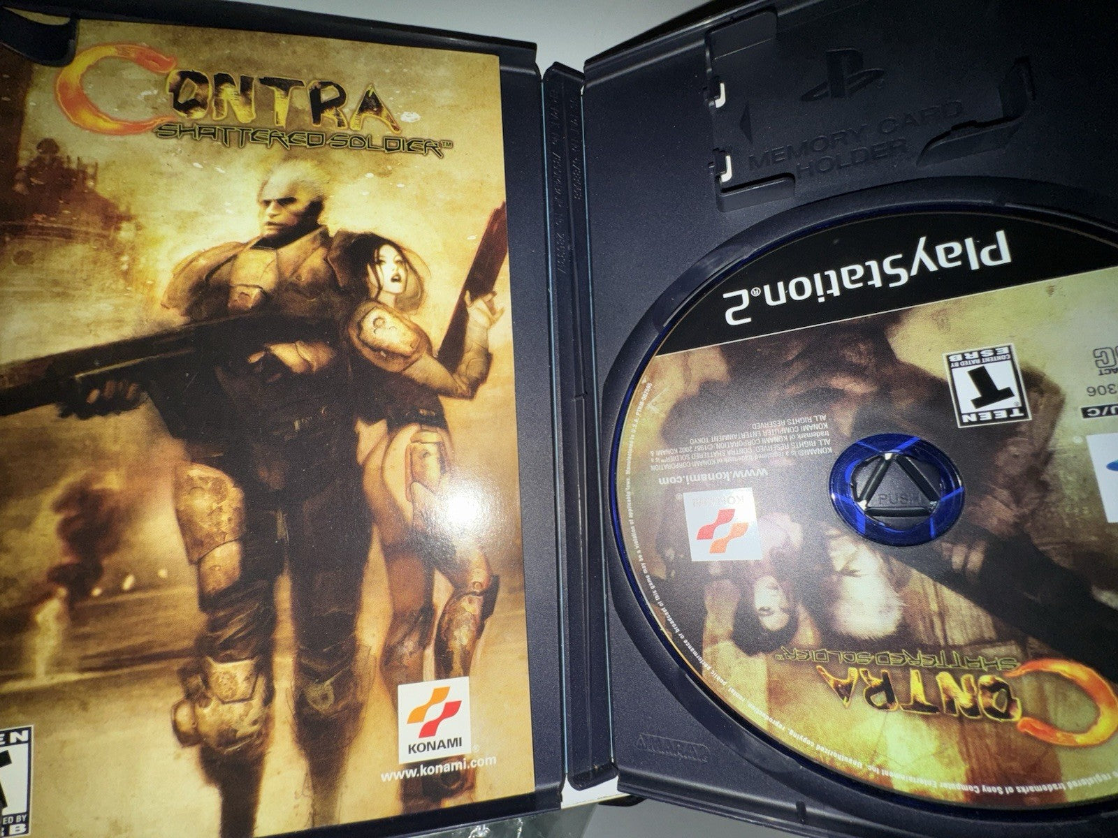 Contra: Shattered Soldier (Sony PlayStation 2, 2002) CIB COMPLETE PS2