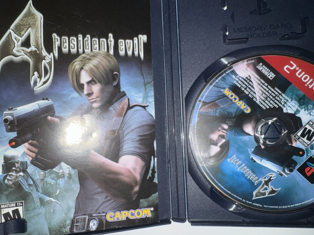 Resident Evil 4 (Sony PlayStation 2, 2005) CIB COMPLETE + MANUAL PS2 RE4