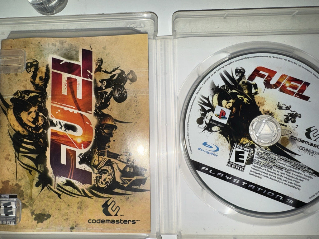 Fuel (Sony PlayStation 3, 2009) CIB COMPLETE + MANUAL PS3