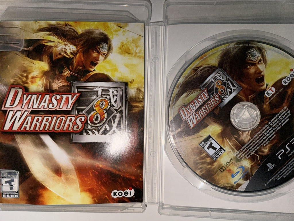Dynasty Warriors 8 (Sony PlayStation 3, 2013) CIB COMPLETE PS3
