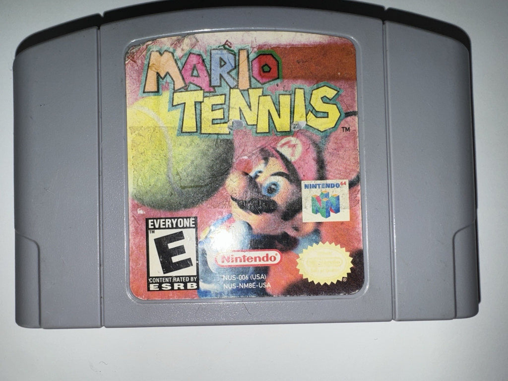 Mario Tennis (Nintendo 64, 2004) CART ONLY N64