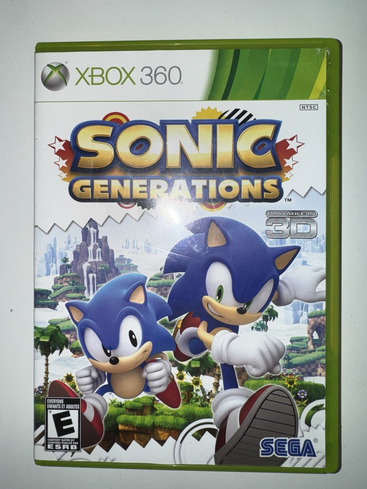 Sonic Generations (Microsoft Xbox 360, 2011) XB360