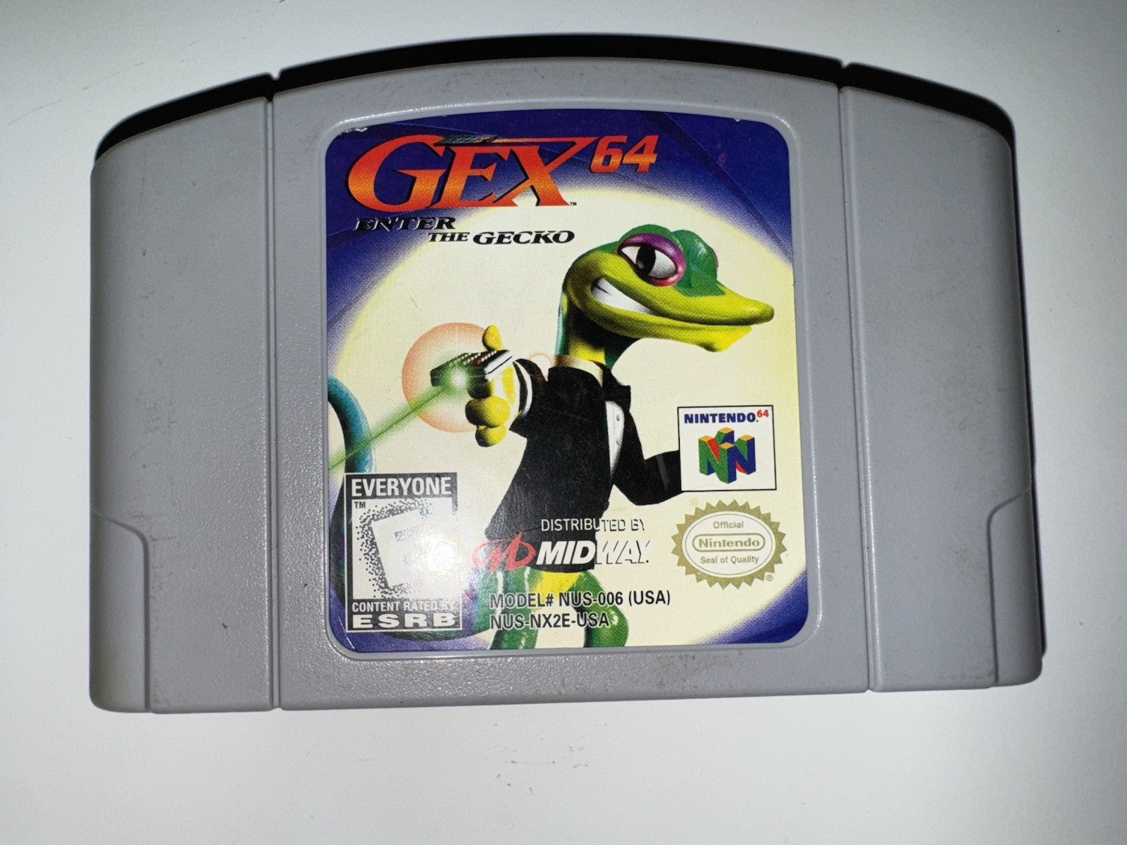 GEX 64 Enter the Gecko 64 N64 Nintendo Cart Only