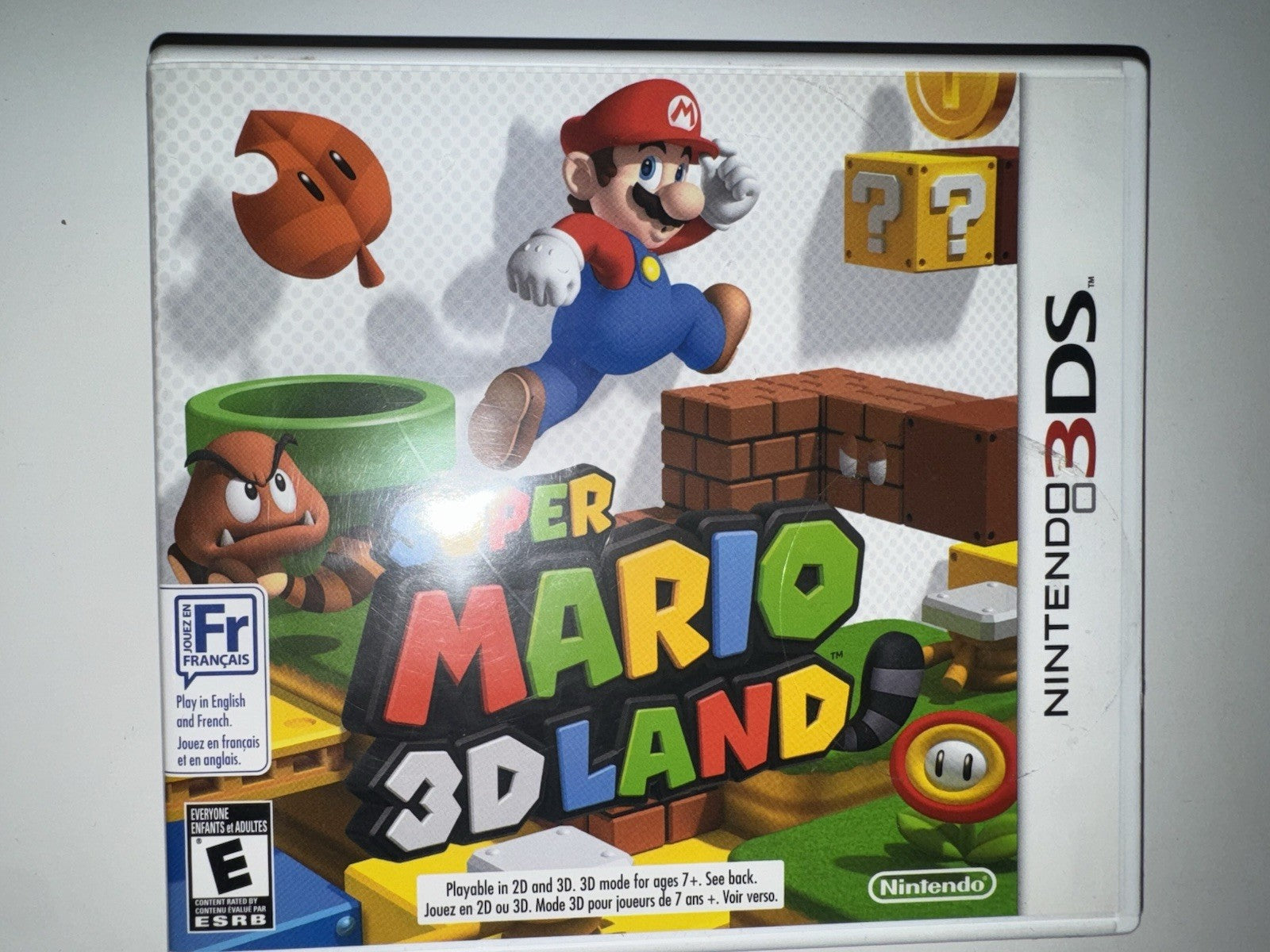 Super Mario 3D Land (Nintendo 3DS, 2011) CIB COMPLETE 3DS