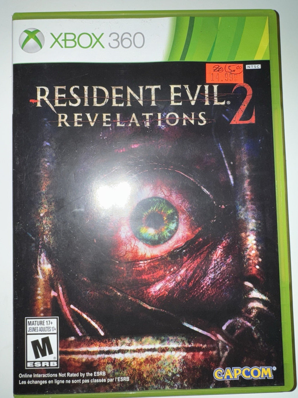 Resident Evil Revelations 2 (Microsoft Xbox 360, 2015) CIB COMPLETE + MANUAL