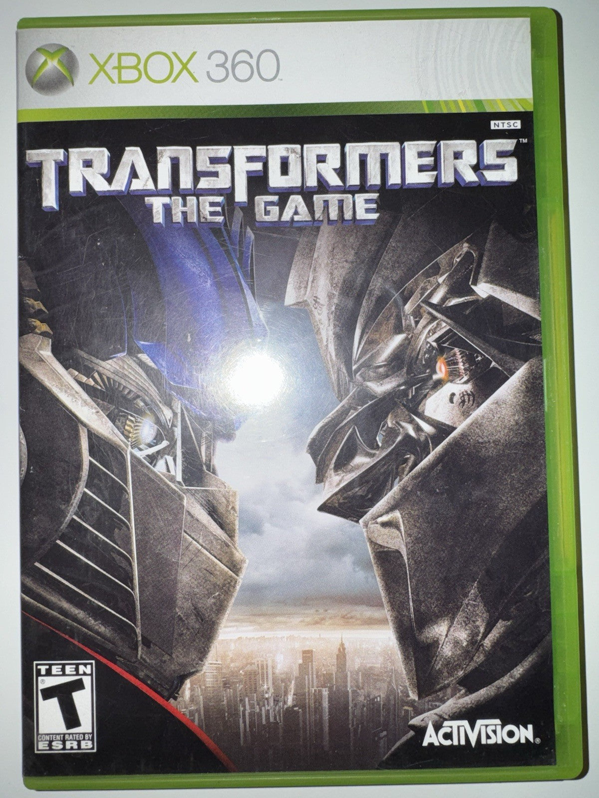 Transformers: The Game (Microsoft Xbox 360, 2007) CIB COMPLETE XB360
