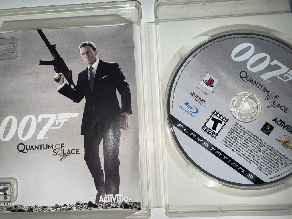 James Bond 007: Quantum of Solace (Sony PlayStation 3 PS3 2008) CIB COMPLETE