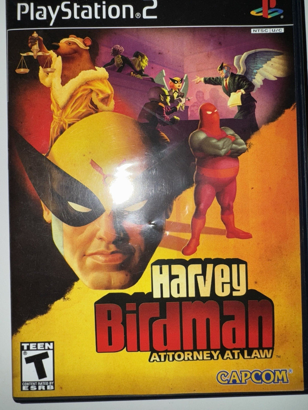 Harvey Birdman: Attorney at Law (Sony PlayStation 2, 2008) CIB COMPLETE PS2