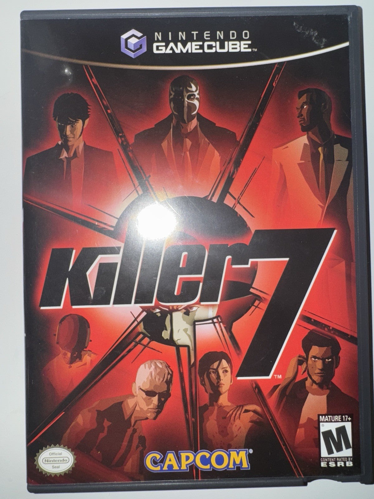 Killer 7 (Nintendo GameCube, 2005) CIB COMPLETE + MANUAL GC