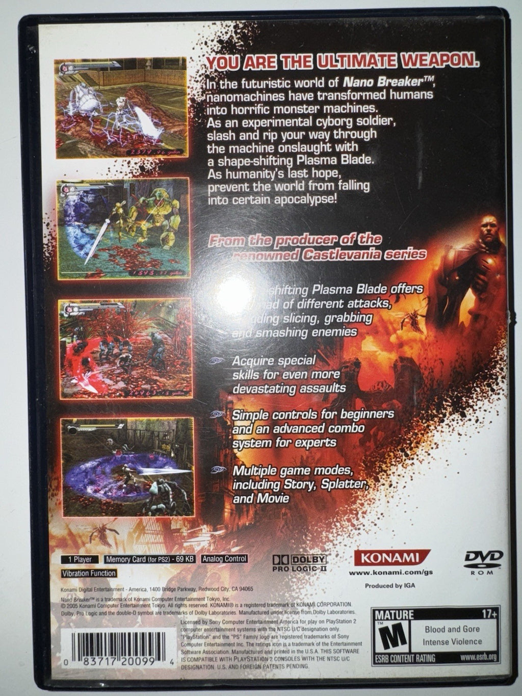 NanoBreaker (Sony PlayStation 2, 2005) PS2