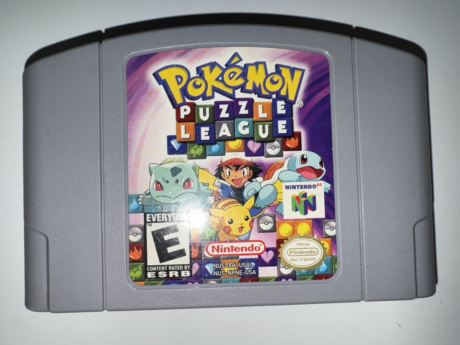Pokemon Puzzle League (Nintendo 64, 2000) CART ONLY N64