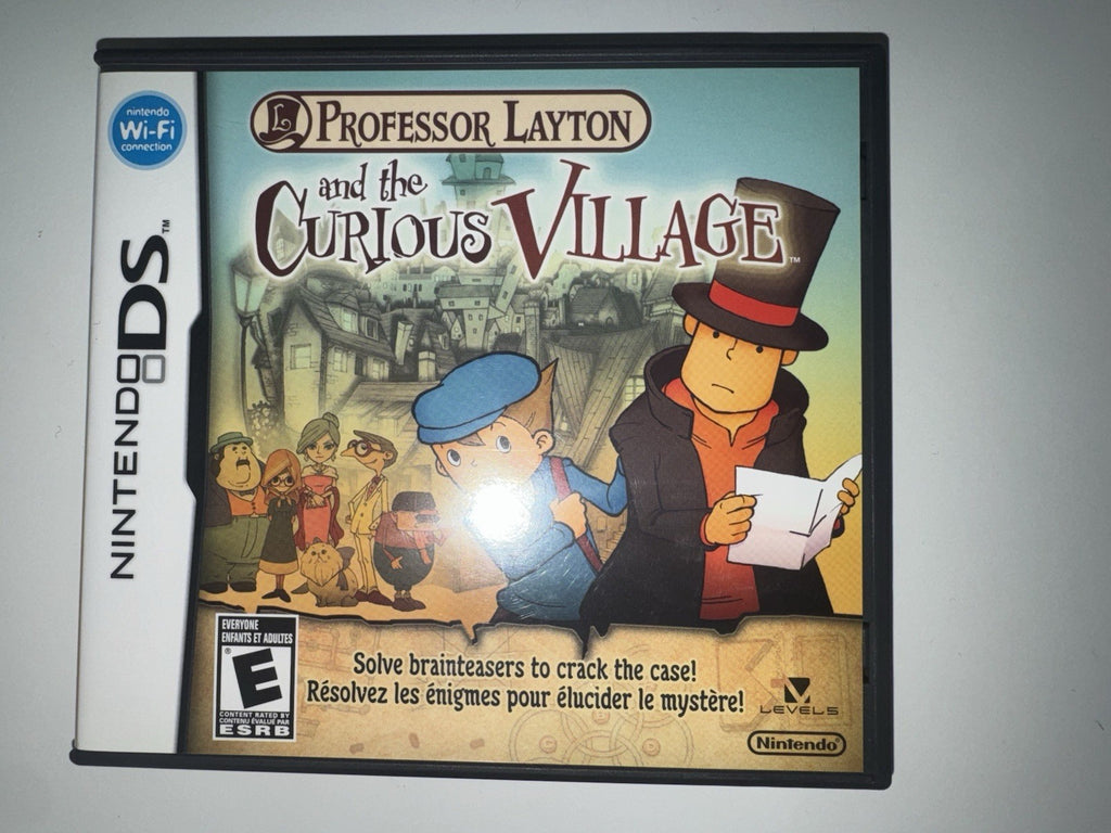 Professor Layton and the Curious Village (Nintendo DS, 2008) CIB COMPLETE DS