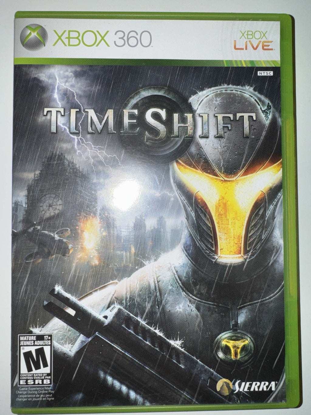 Timeshift - Microsoft Xbox 360 CIB COMPLETE XB360