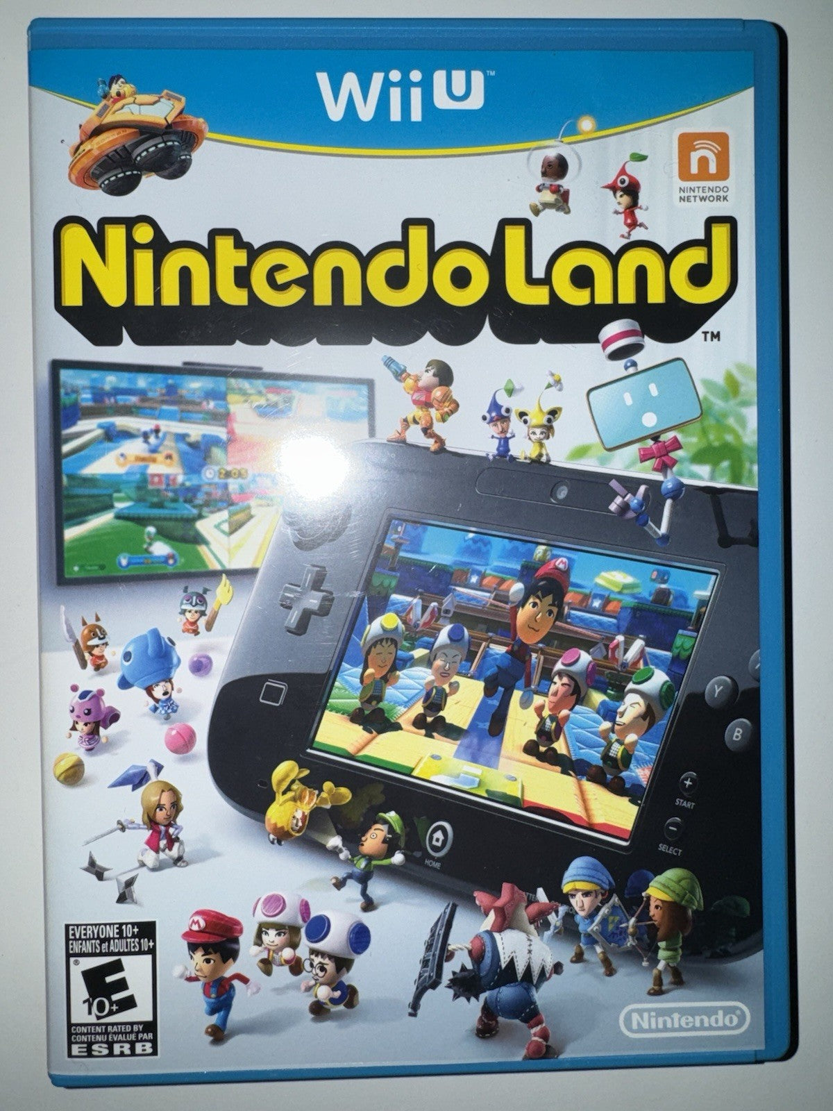 Nintendo Land (Nintendo Wii U, 2012) CIB COMPLETE WII U