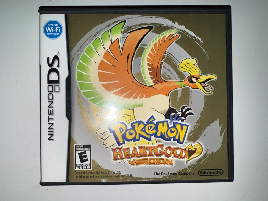 Pokemon: HeartGold Version (Nintendo DS, 2010) CIB COMPLETE + MANUAL