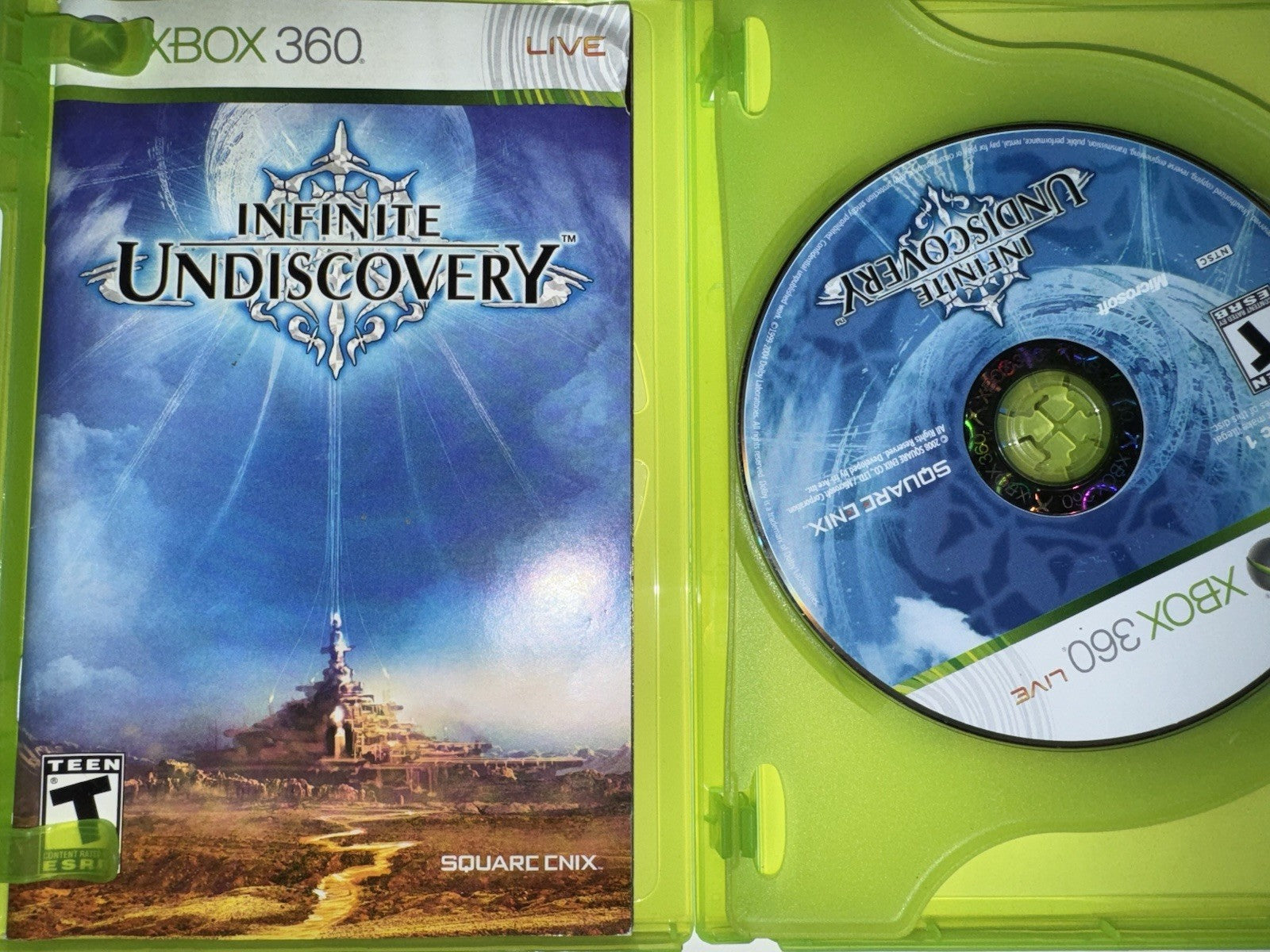 Infinite Undiscovery (Microsoft Xbox 360, 2008) CIB COMPLETE + MANUAL XB360
