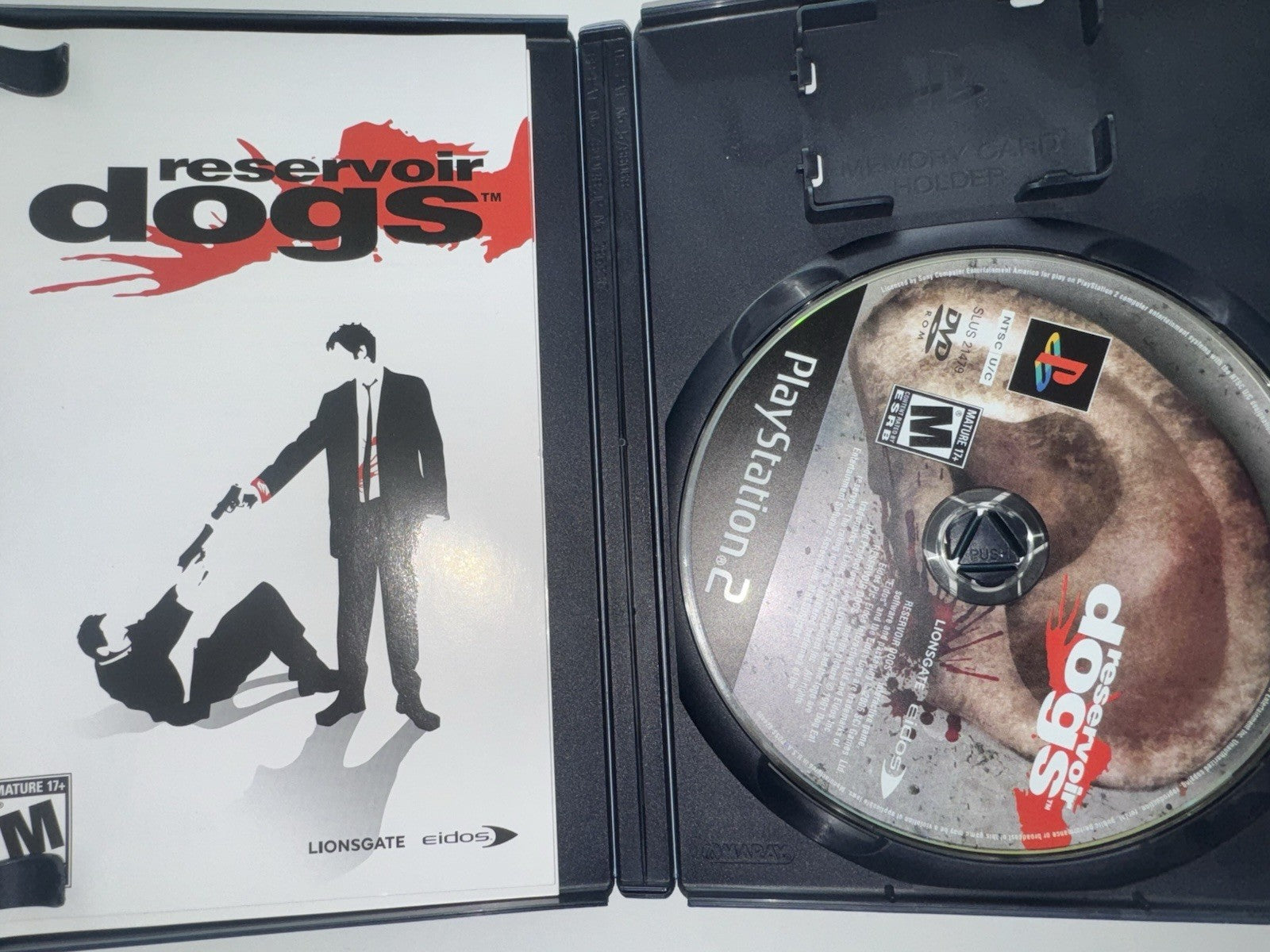 Reservoir Dogs (Sony PlayStation 2 PS2, 2006) CIB Complete PS2