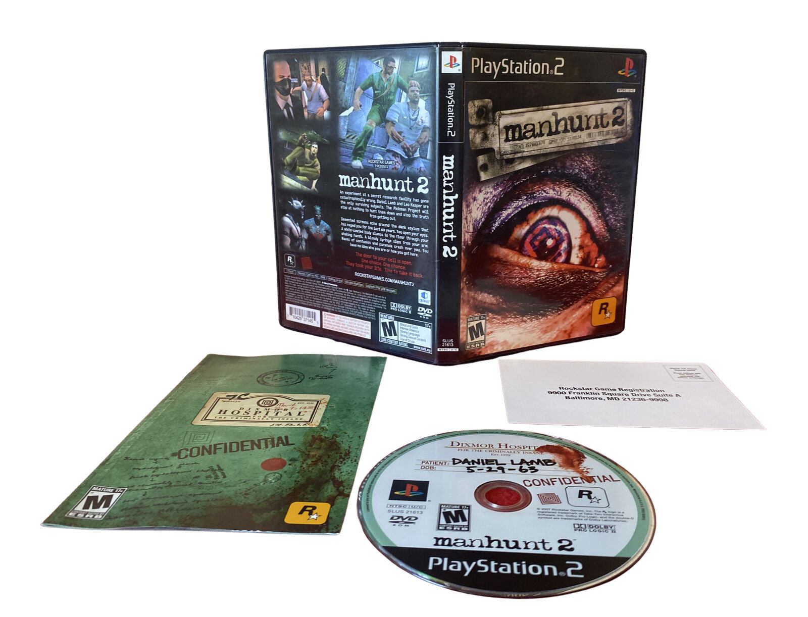 Manhunt 2 (Sony PlayStation 2, 2007) PS2