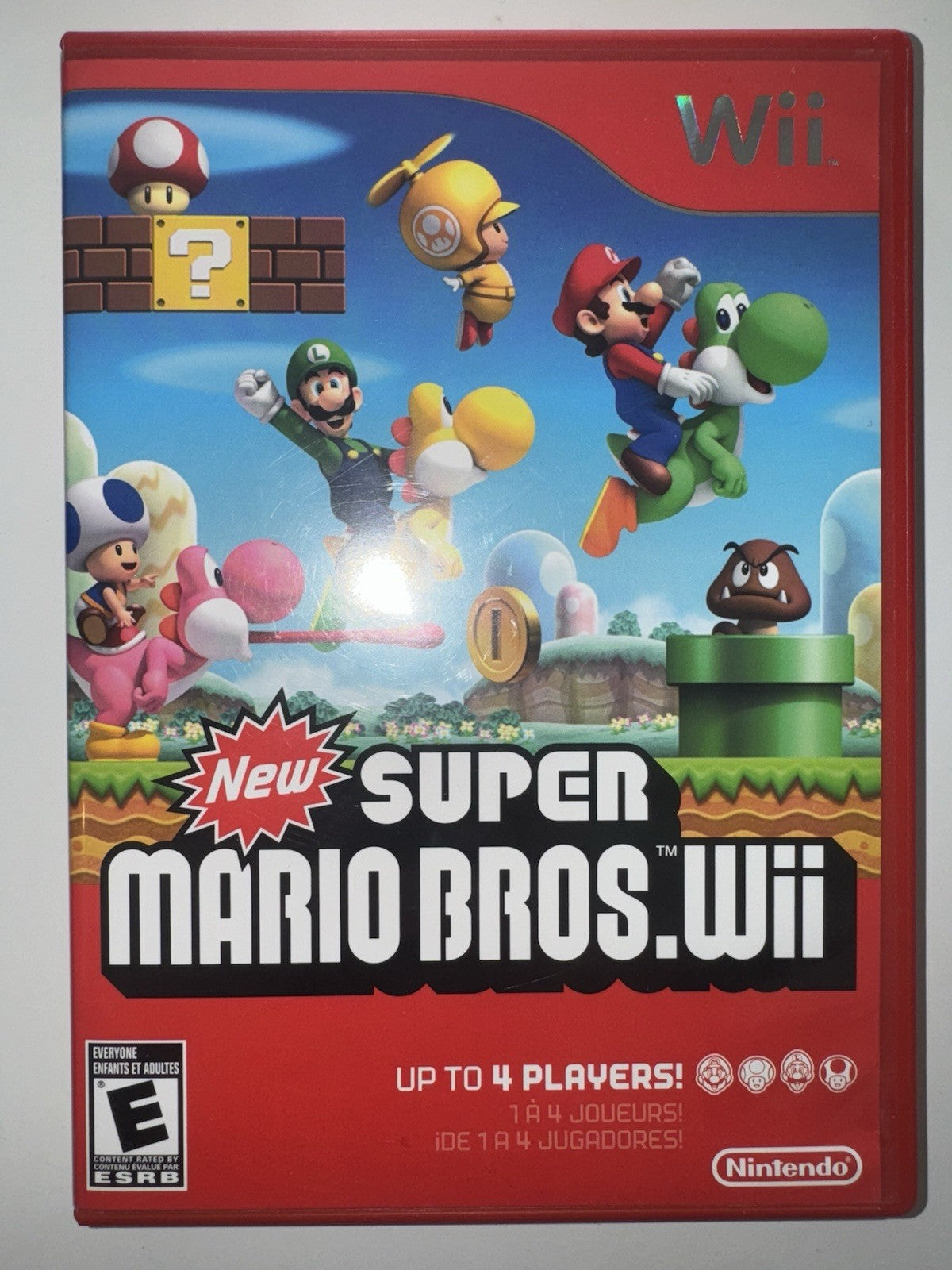 New Super Mario Bros. Wii (Nintendo Wii, 2009) CIB COMPLETE WII