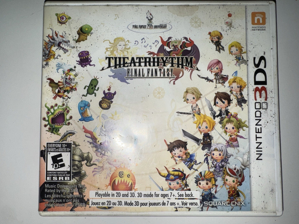Theatrhythm: Final Fantasy - Nintendo 3DS CIB COMPLETE