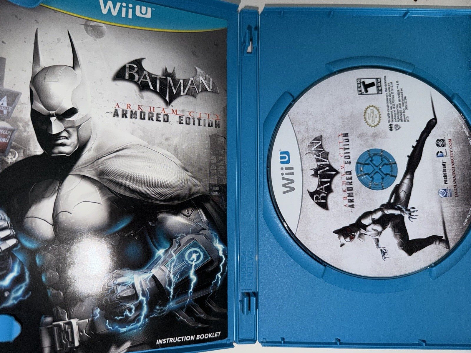 Batman: Arkham City Armored Edition (Nintendo Wii U, 2012) CIB COMPLETE