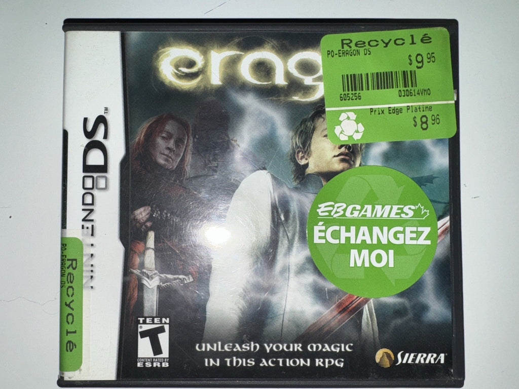 Eragon (Nintendo DS, 2006) CIB COMPLETE DS