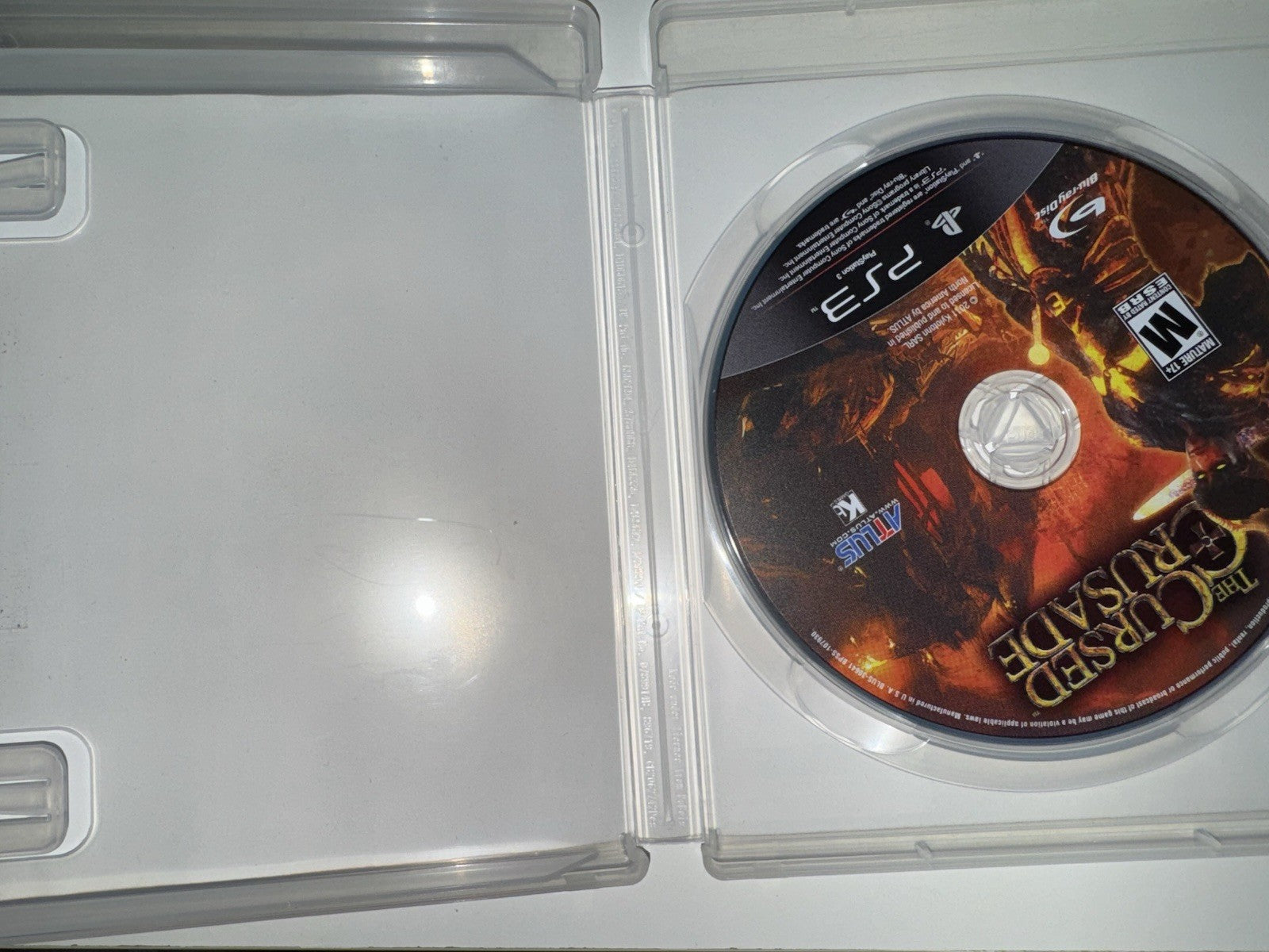 The Cursed Crusade (Sony PlayStation 3, 2011) PS3