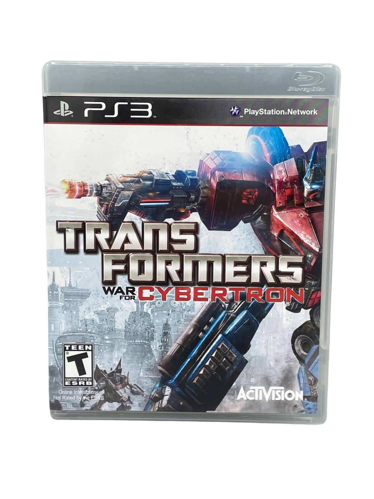 Transformers: War for Cybertron (Sony PlayStation 3, 2010) CIB COMPLETE PS3
