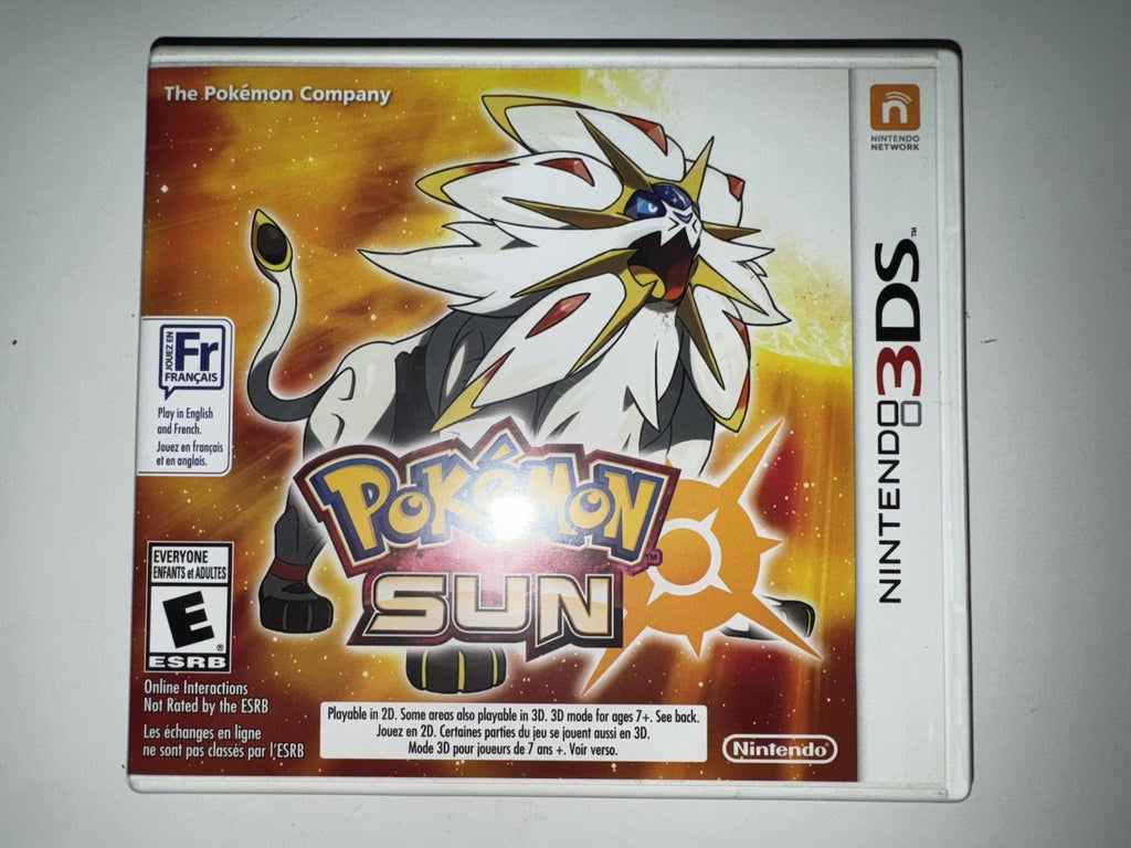 Pokemon Sun (Nintendo 3DS, 2016) 3DS