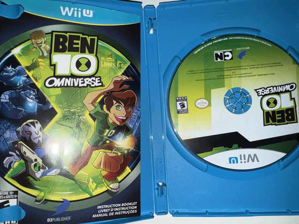 Ben 10: Omniverse (Nintendo Wii U, 2012) CIB COMPLETE