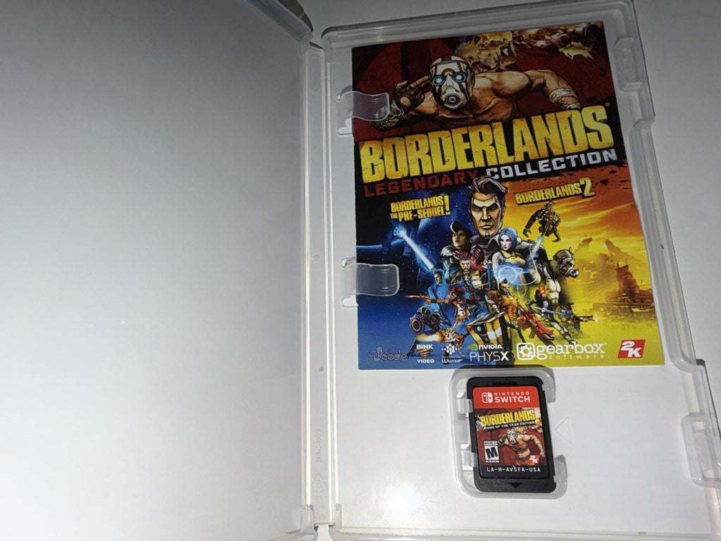 Borderlands Legendary Collection (Nintendo Switch, 2020) CIB COMPLETE NSW