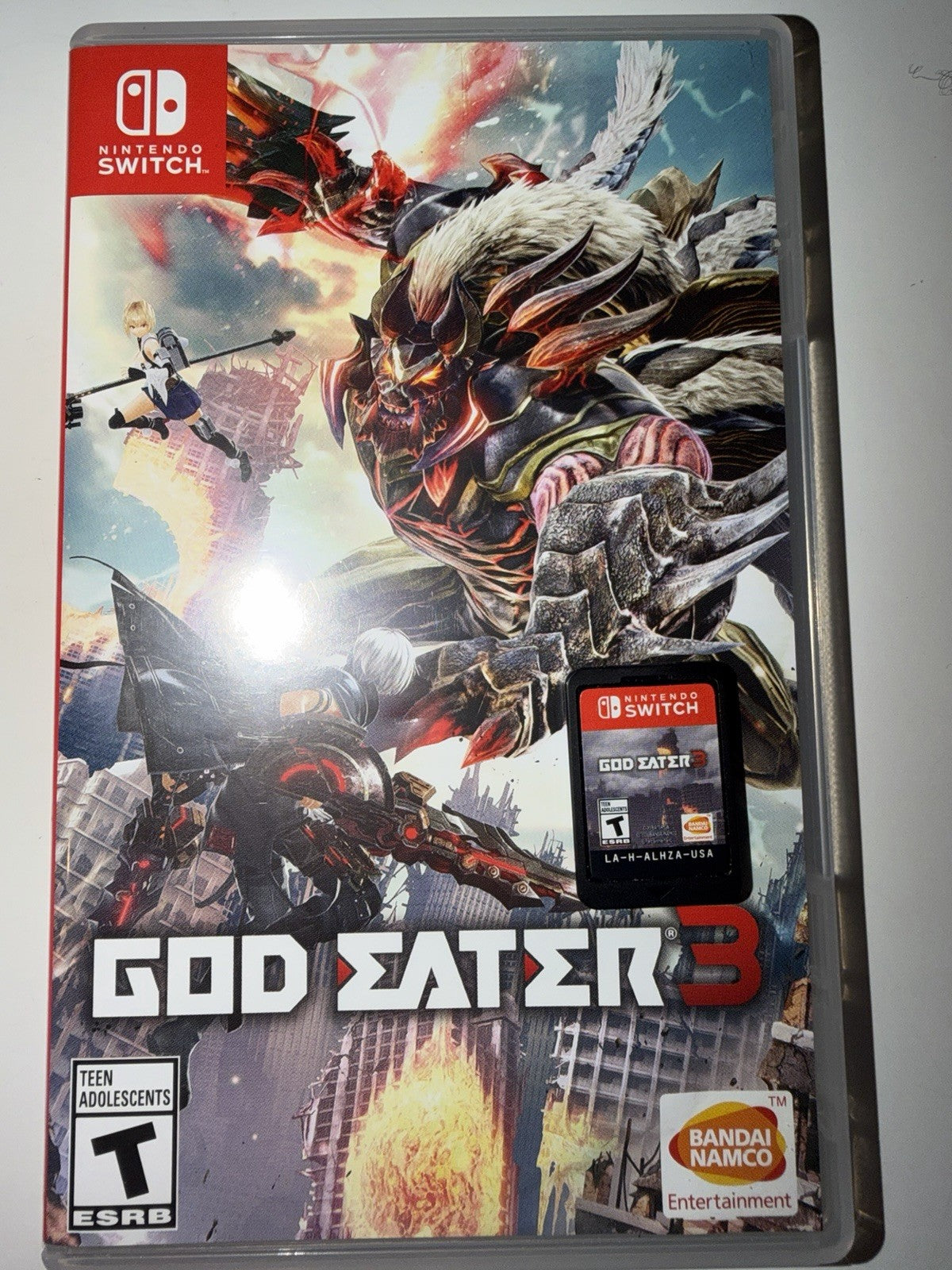 God Eater 3 (Nintendo Switch, 2019) NSW