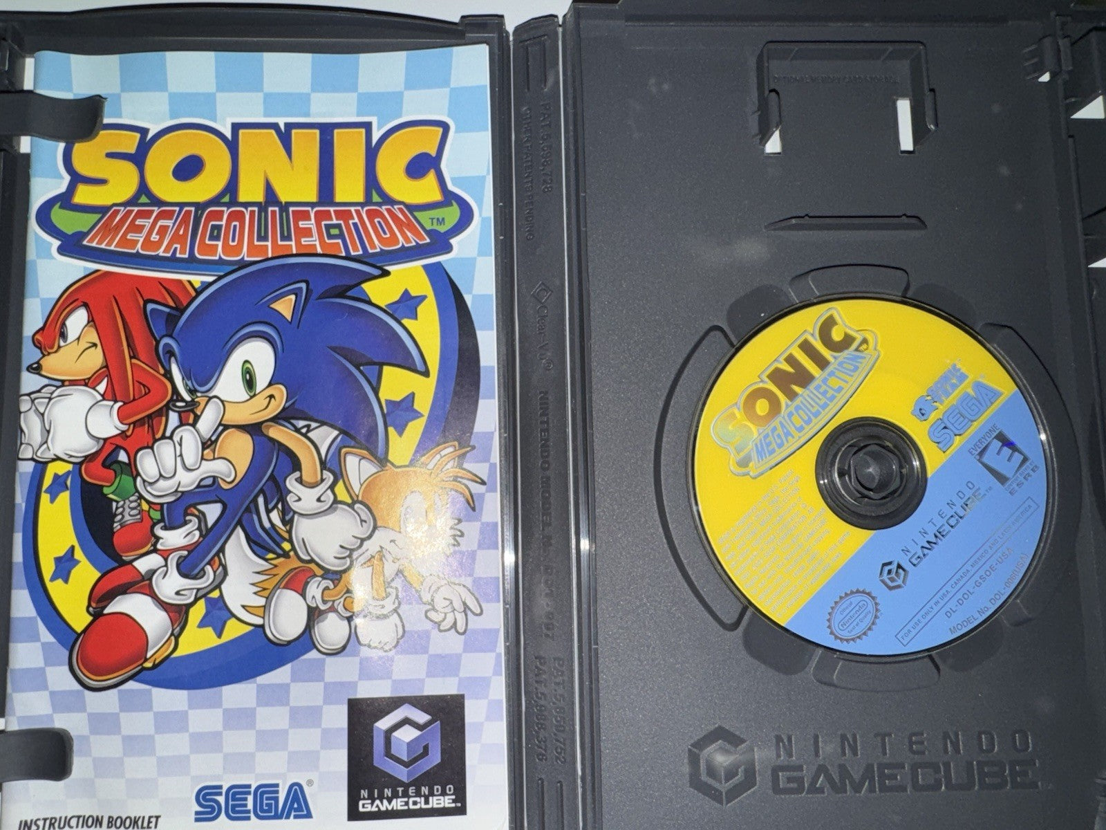 Sonic Mega Collection (GameCube, 2002) CIB COMPLETE + MANUAL GC