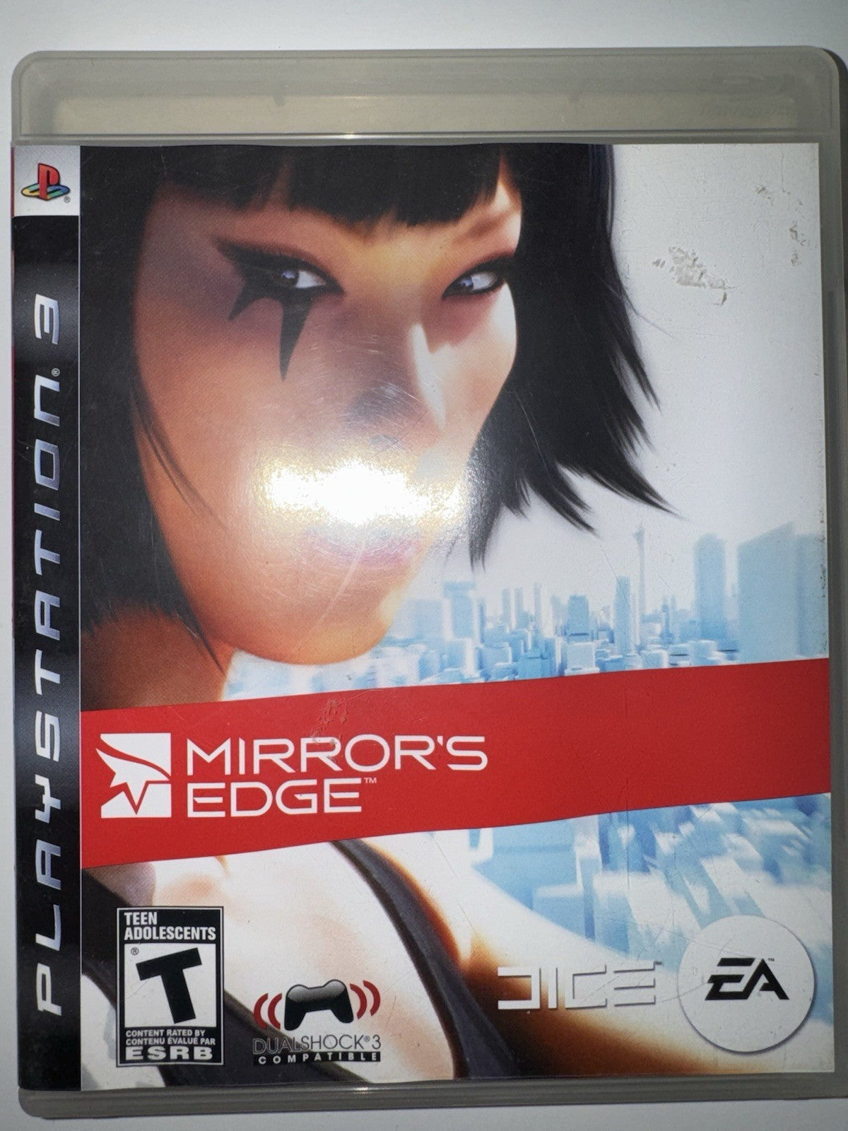 Mirror's Edge (Sony PlayStation 3 ,2008) CIB COMPLETE + MANUAL PS3