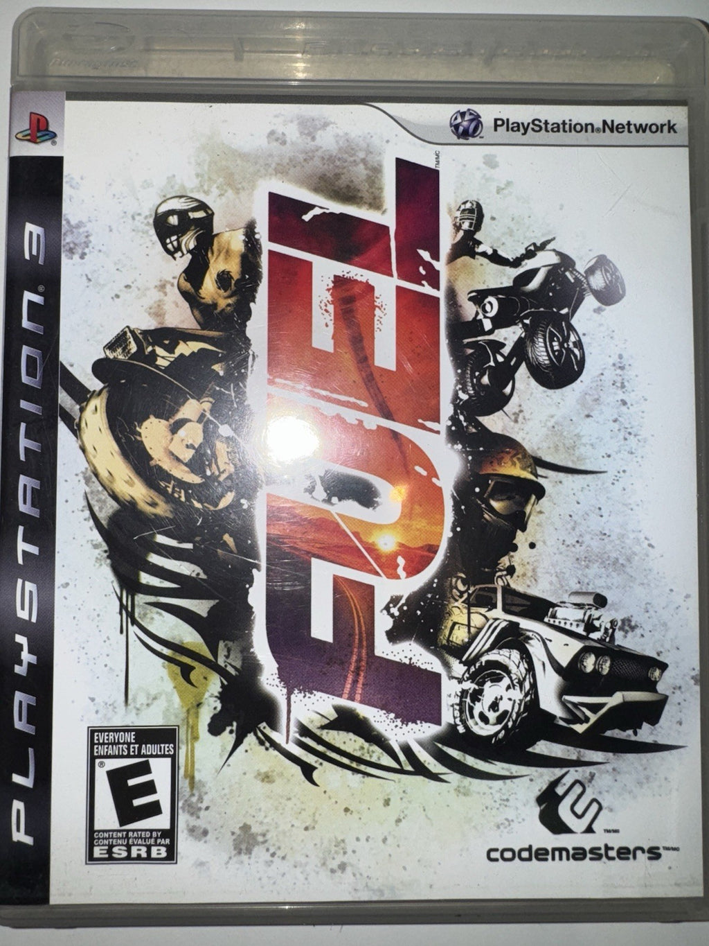 Fuel (Sony PlayStation 3, 2009) CIB COMPLETE + MANUAL PS3