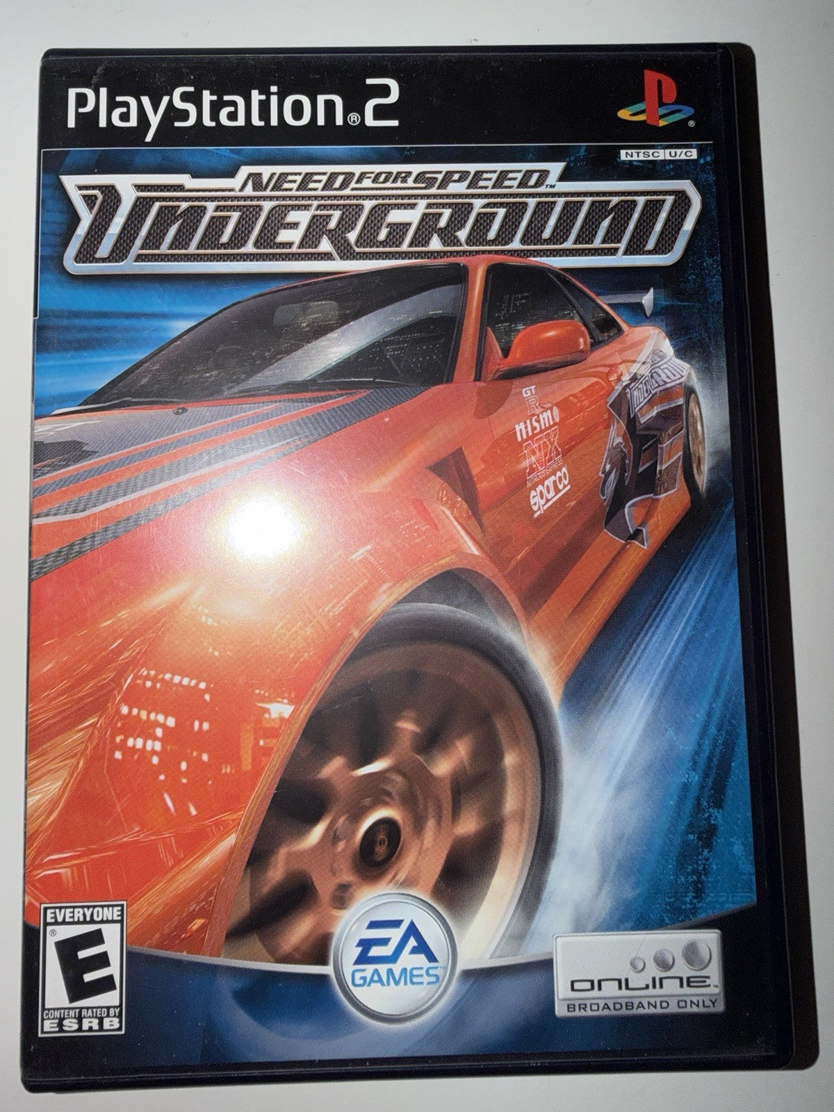 Need for Speed Underground (Sony PlayStation 2, 2003) CIB COMPLETE PS2