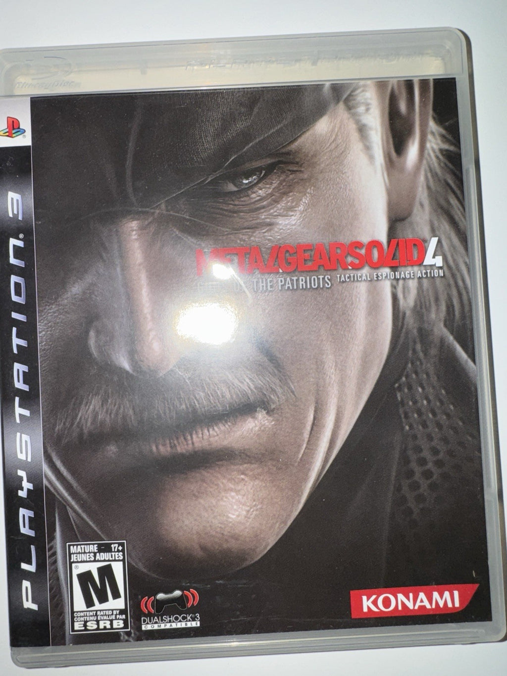 Metal Gear Solid 4: Guns of the Patriots (Sony PlayStation 3, 2008) CIB PS3