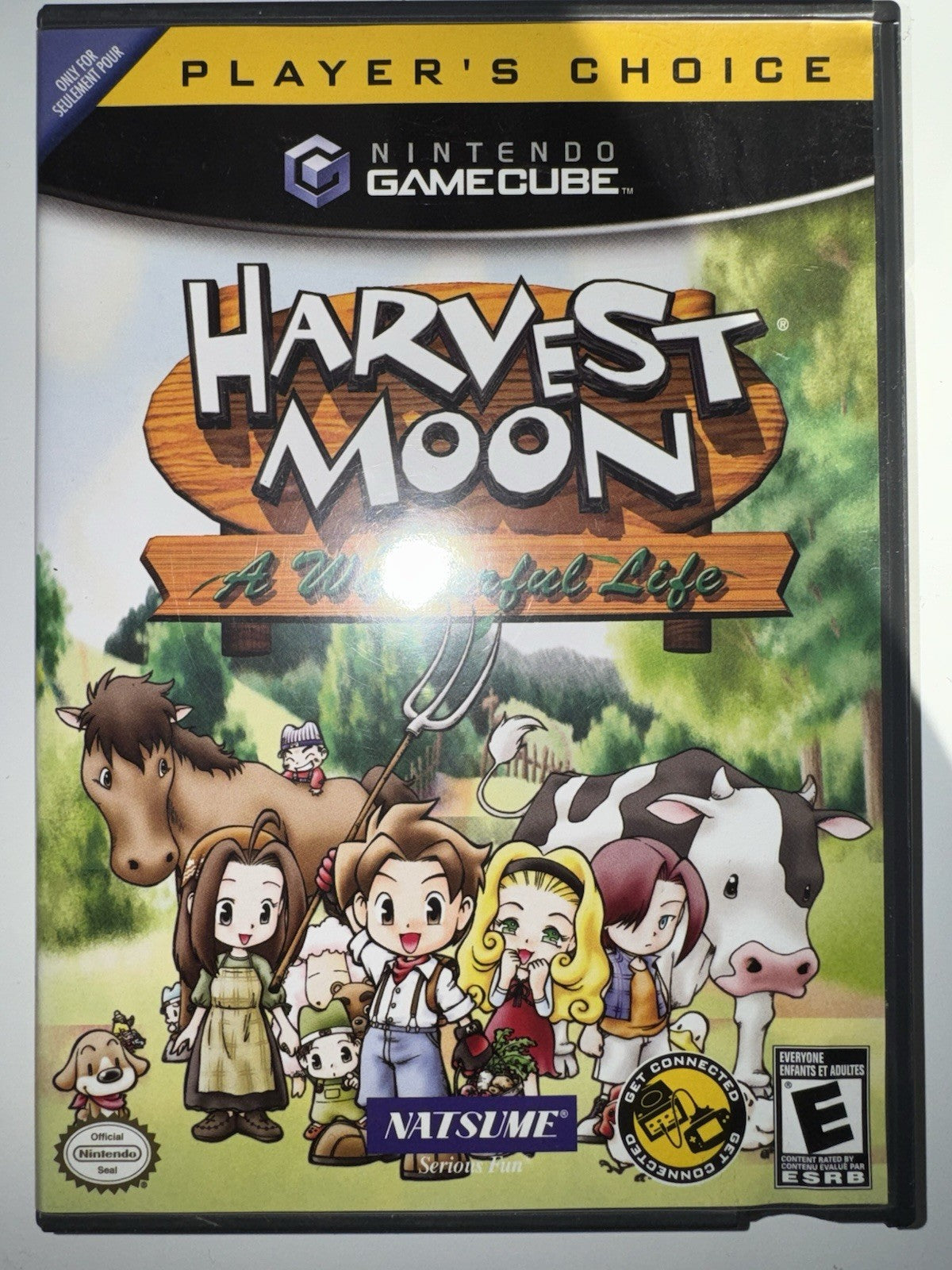 Harvest Moon: A Wonderful Life (Nintendo GameCube) CIB COMPLETE GC