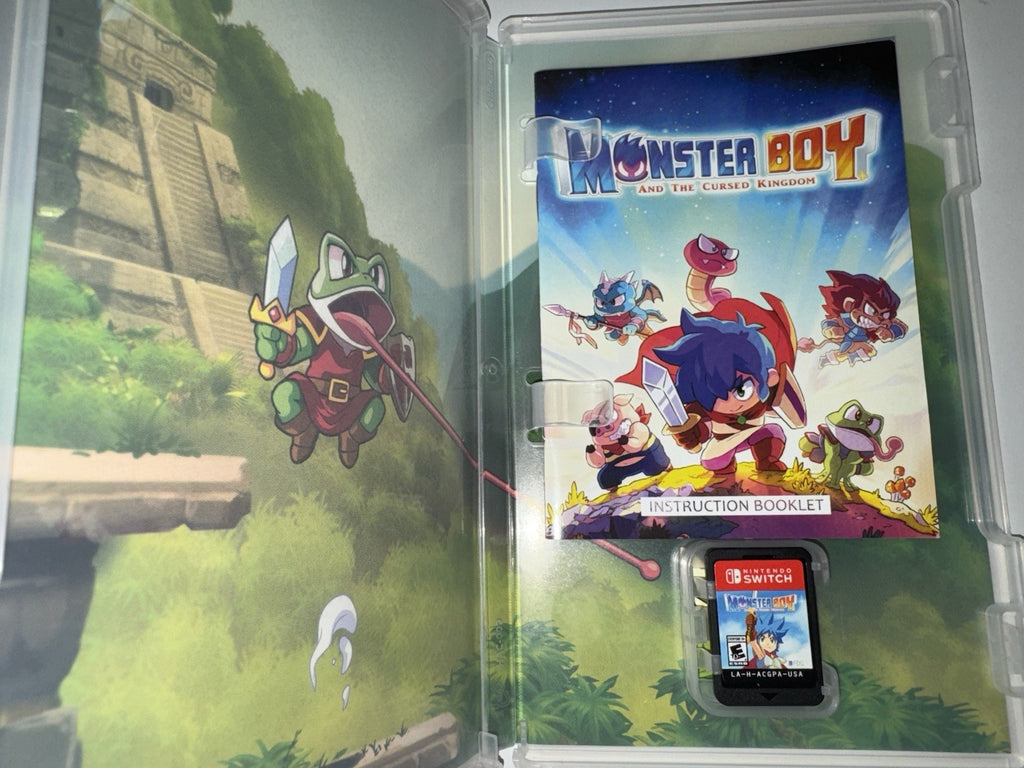 Monster Boy and The Cursed Kingdom - CIB - COMPLETE (Nintendo Switch, 2018) NSW